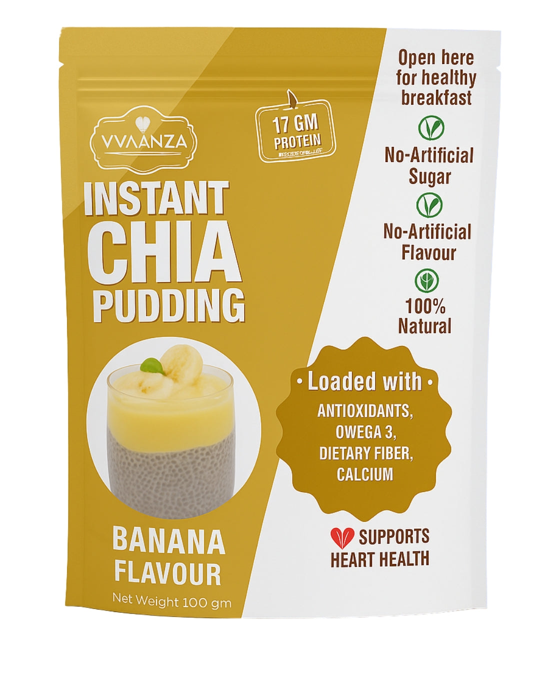 Banana Instant Chia Pudding