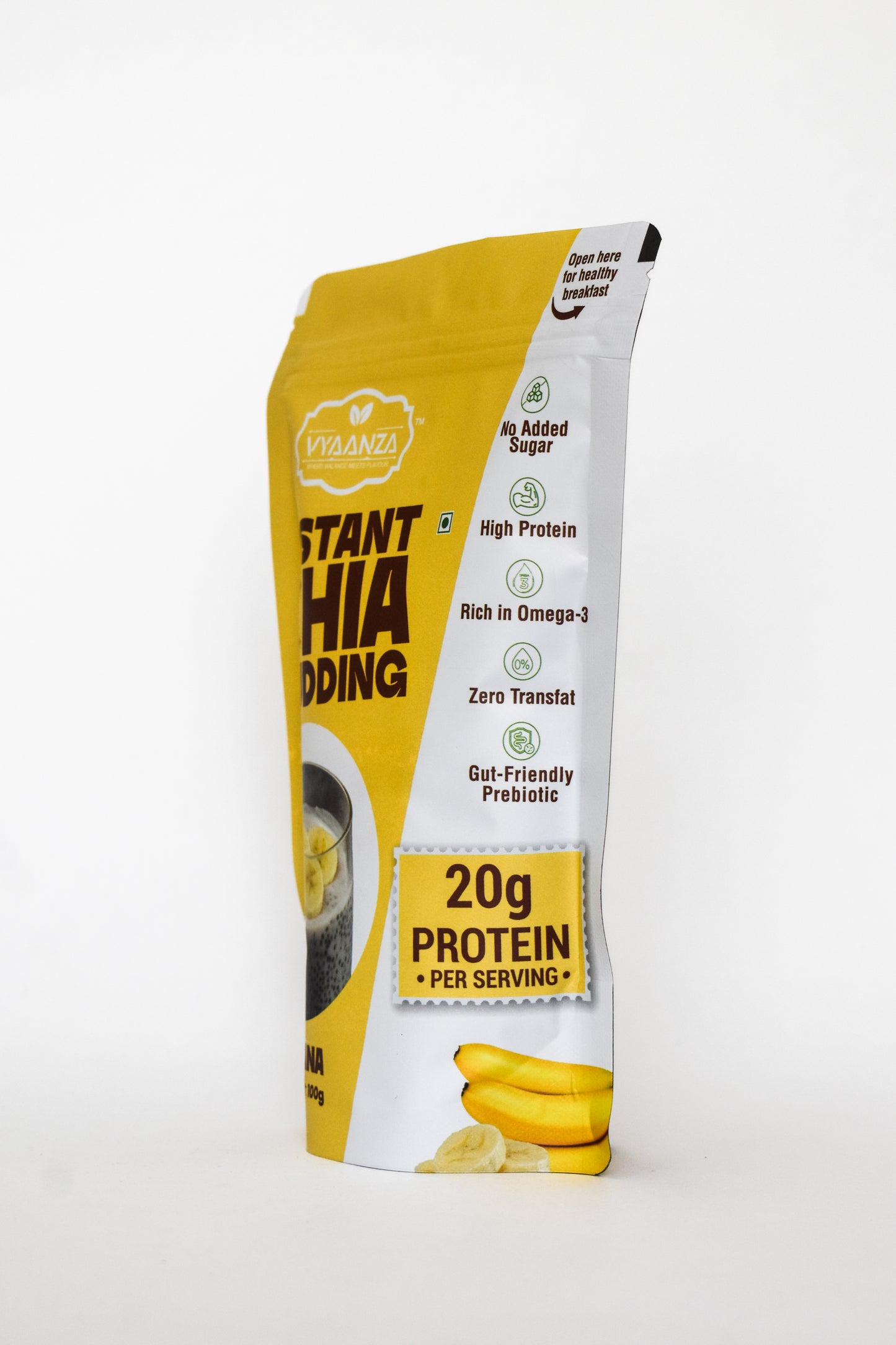 Banana Instant Chia Pudding