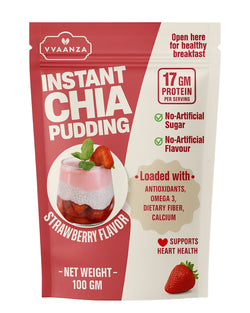 Strawberry Instant Chia Pudding