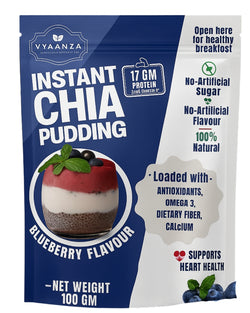 Bluewberry Instant Chia Pudding