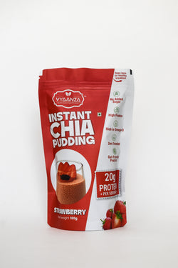 Strawberry Instant Chia Pudding