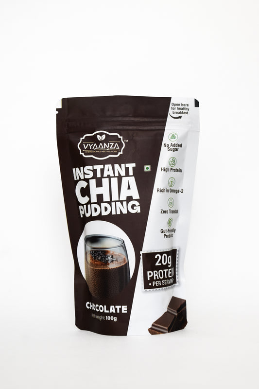 Chocolate Instant Chia Pudding