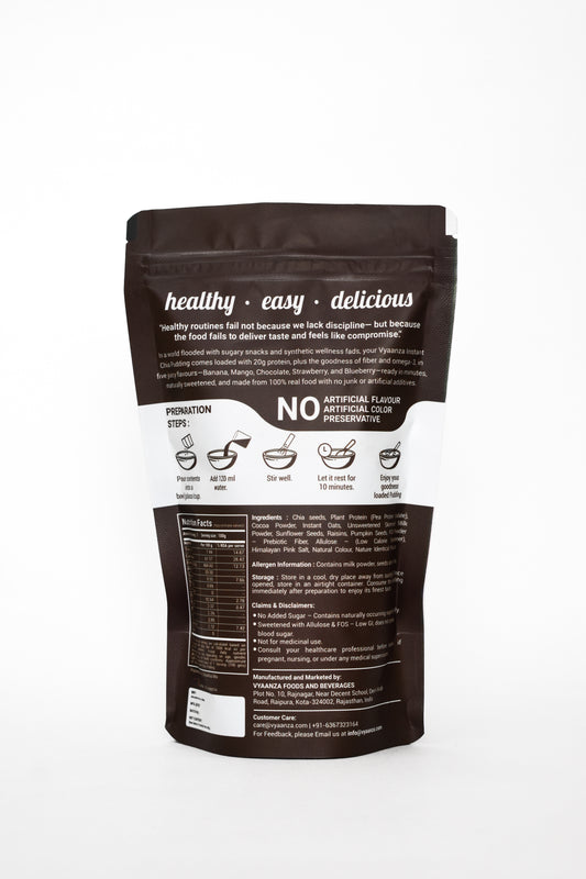 Chocolate Instant Chia Pudding